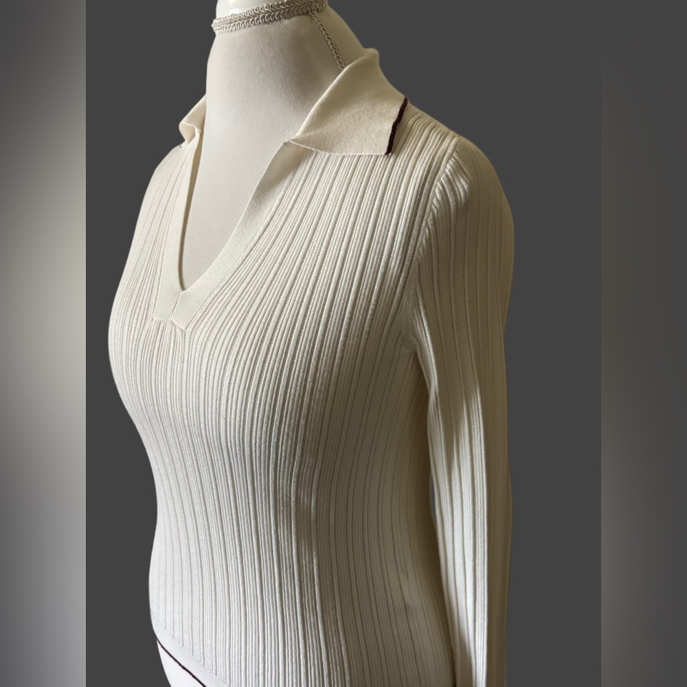 Madewell Cream Sweater size M - Picture 2 of 8
